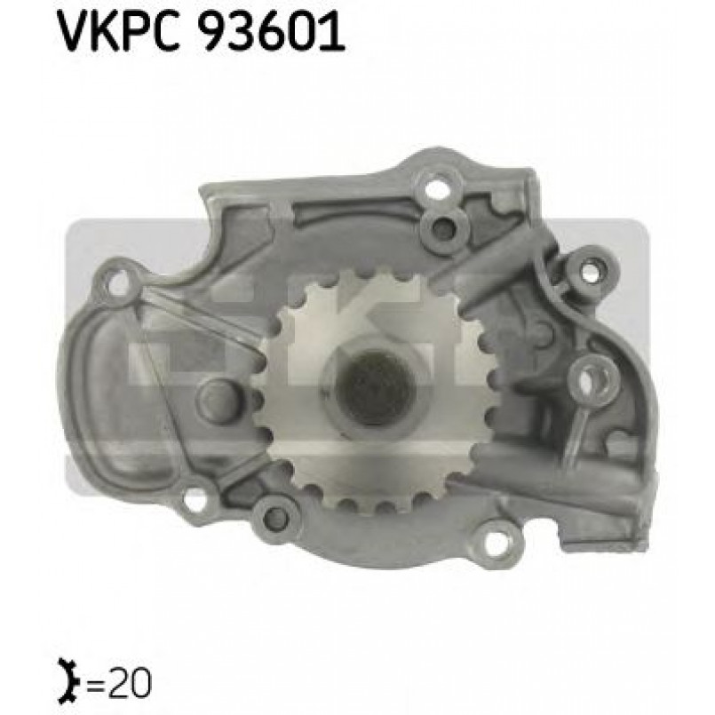 VKPC 93601 SKF - Насос охолоджуючої рідини